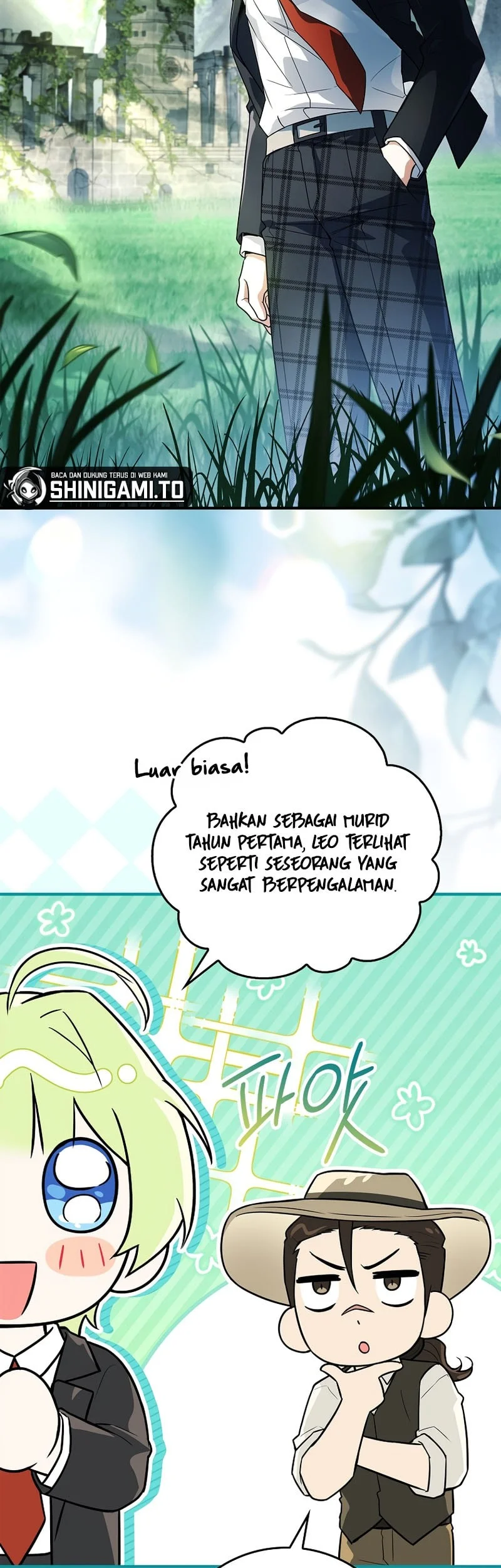 The Legendary Hero Is An Academy Honors Student Chapter 111 Gambar 4