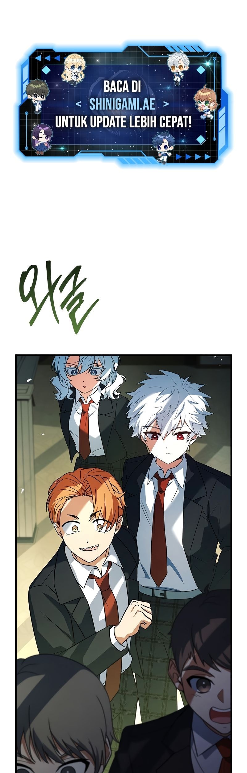 Manhwa The Legendary Hero Is An Academy Honors Student Chapter 19 gambar nomor 2