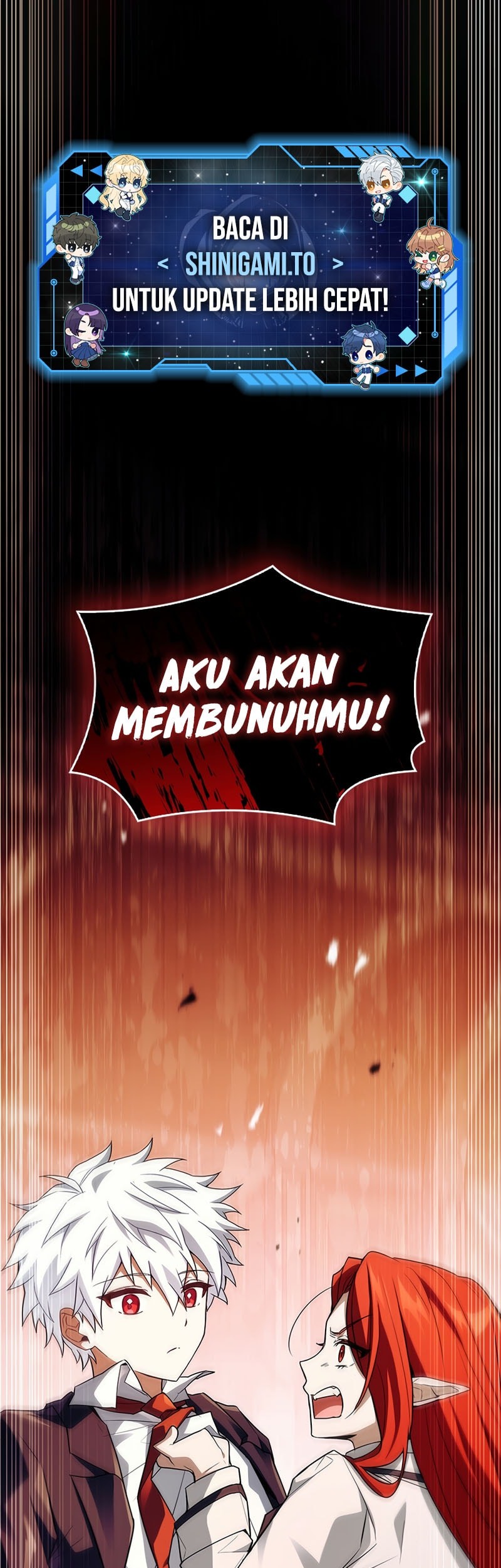 Baca Manhwa The Legendary Hero Is An Academy Honors Student Chapter 43 Gambar 2
