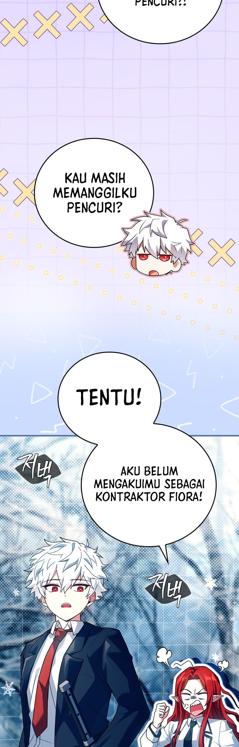 The Legendary Hero Is An Academy Honors Student Chapter 45 Gambar 4