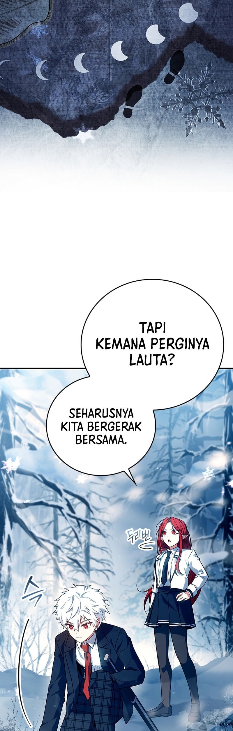 The Legendary Hero Is An Academy Honors Student Chapter 45 Gambar 8
