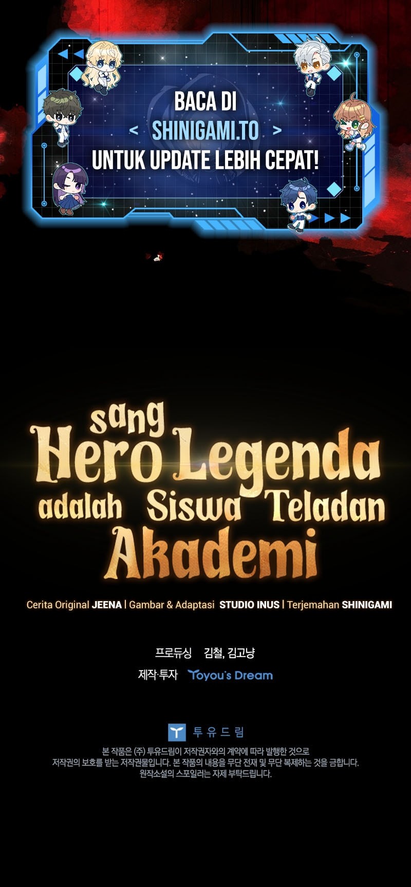 The Legendary Hero Is An Academy Honors Student Chapter 47 Gambar 83