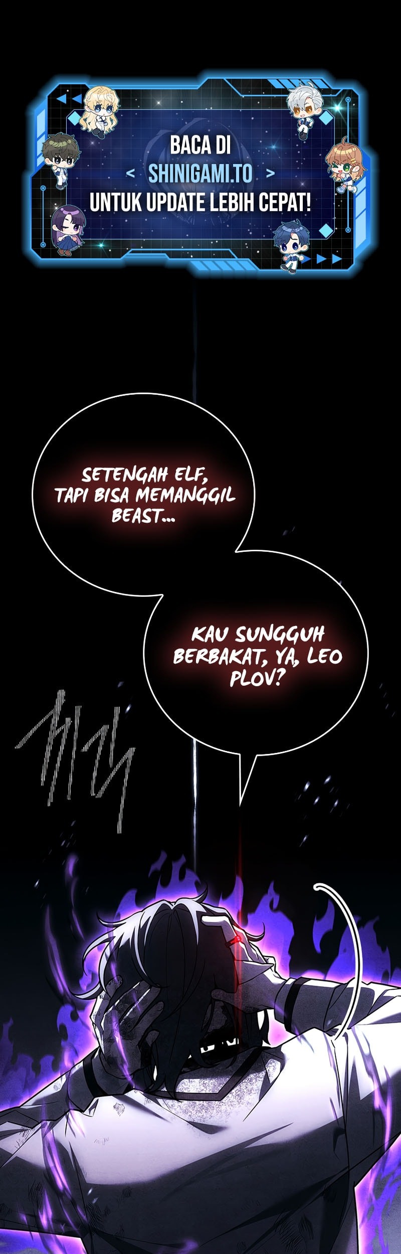 Manhwa The Legendary Hero Is An Academy Honors Student Chapter 48 gambar nomor 2