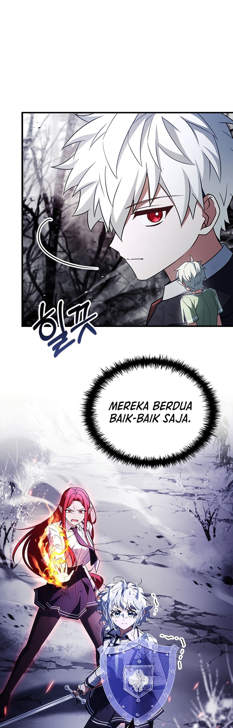 The Legendary Hero Is An Academy Honors Student Chapter 48 Gambar 21