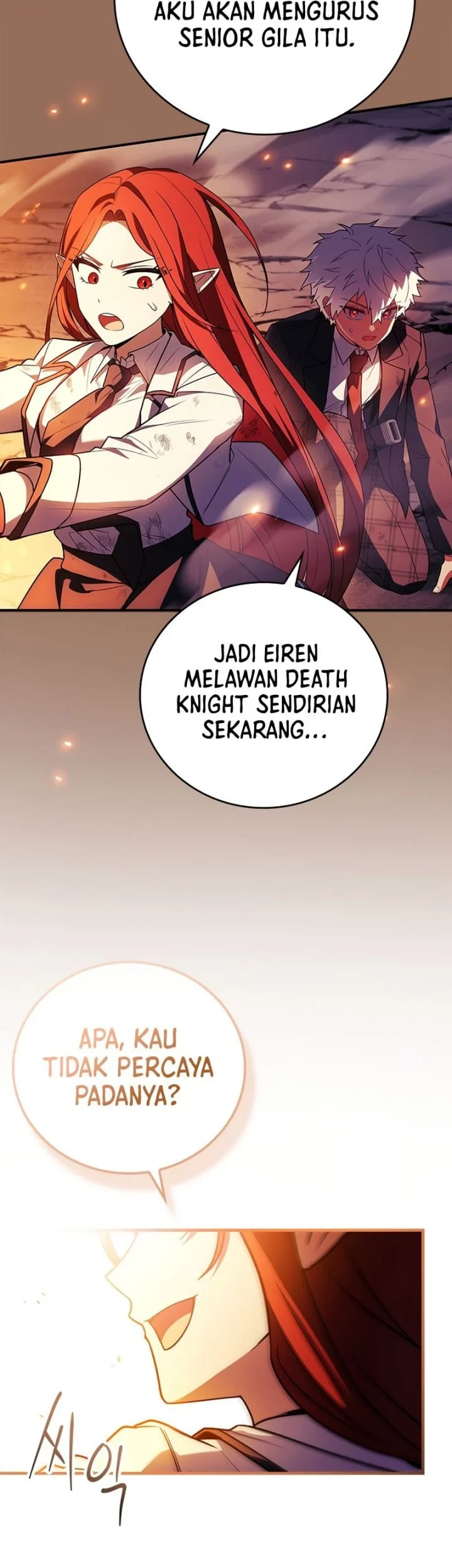 The Legendary Hero Is An Academy Honors Student Chapter 48 Gambar 62