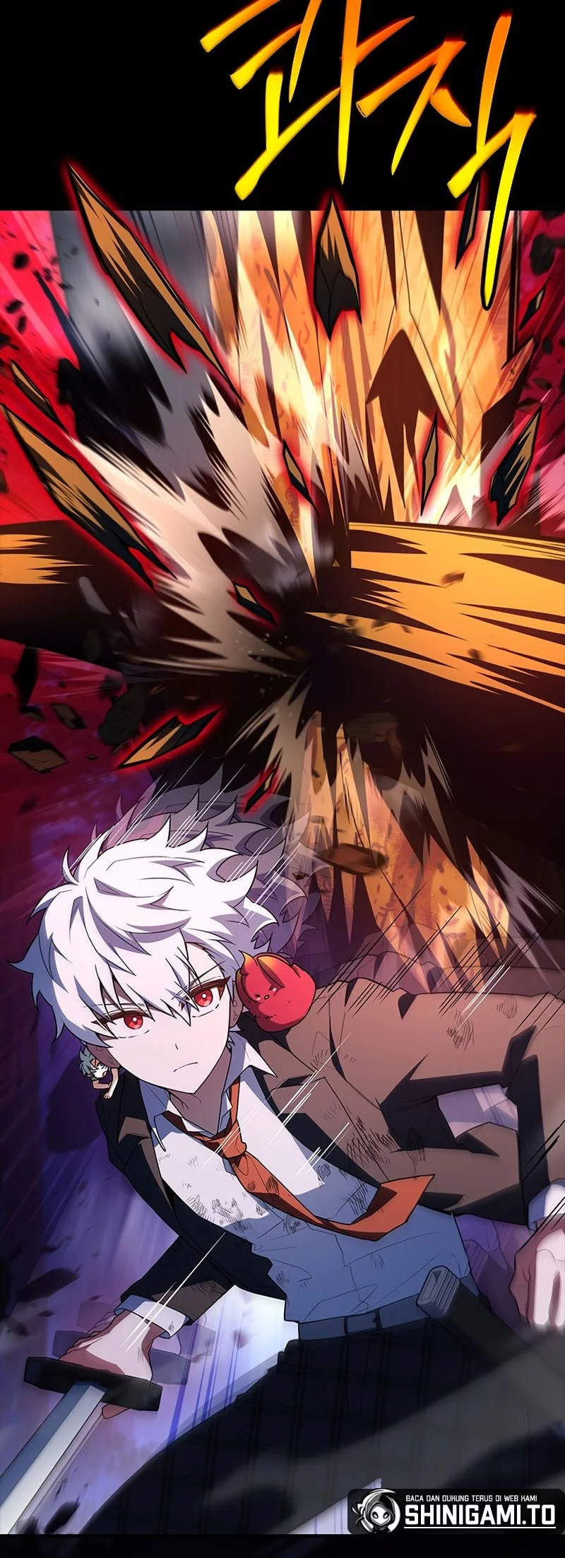 The Legendary Hero Is An Academy Honors Student Chapter 55 Gambar 25