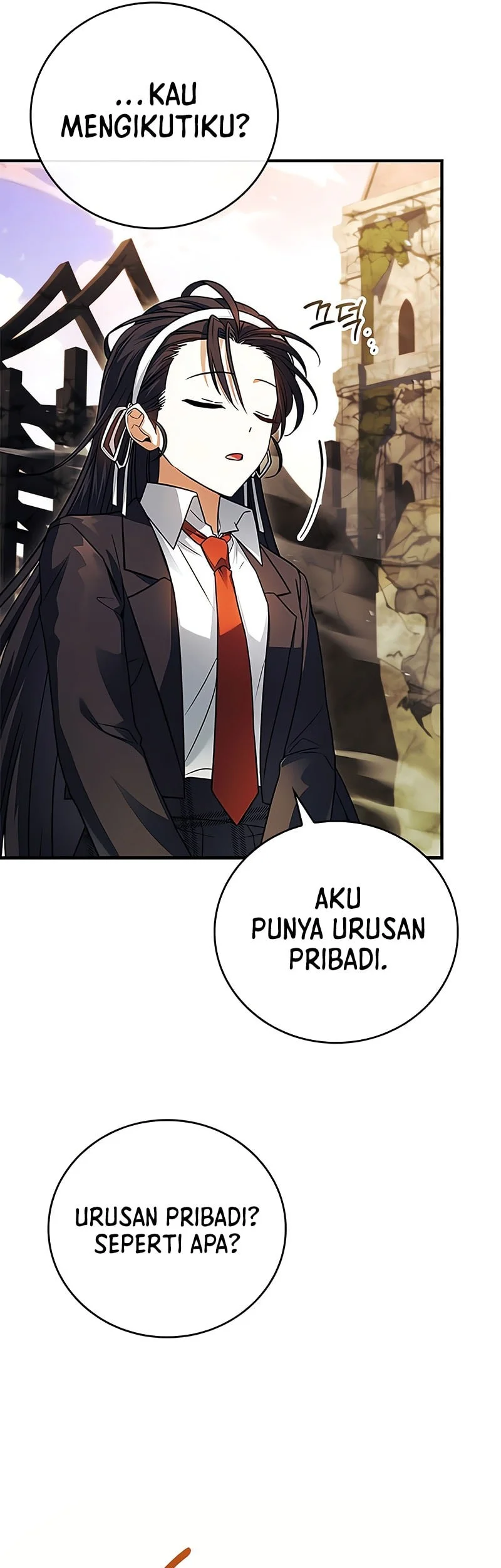 The Legendary Hero Is An Academy Honors Student Chapter 57 Gambar 63