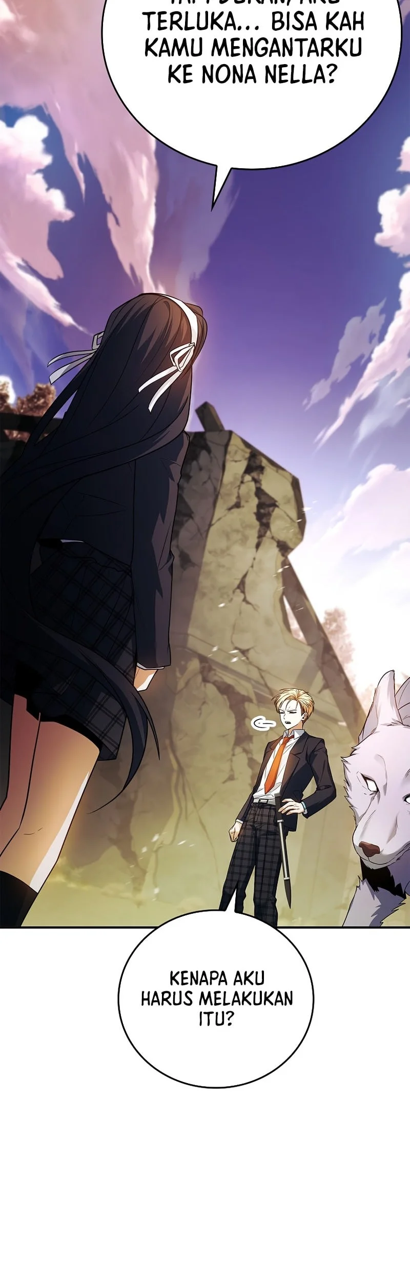 The Legendary Hero Is An Academy Honors Student Chapter 58 Gambar 8