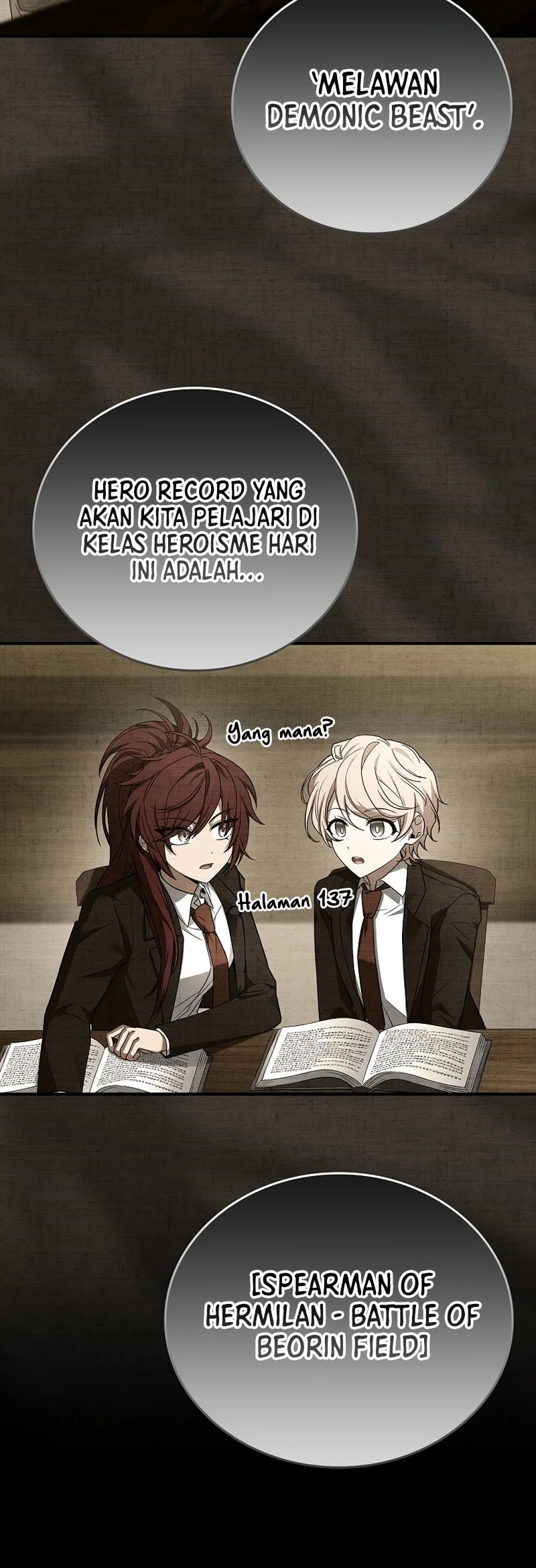 The Legendary Hero Is An Academy Honors Student Chapter 59 Gambar 55