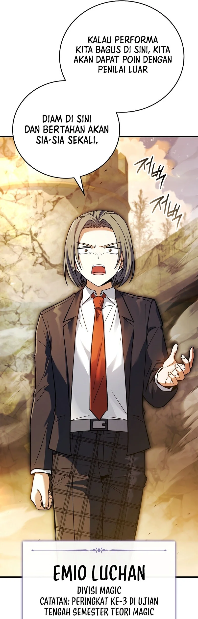 The Legendary Hero Is An Academy Honors Student Chapter 59 Gambar 23