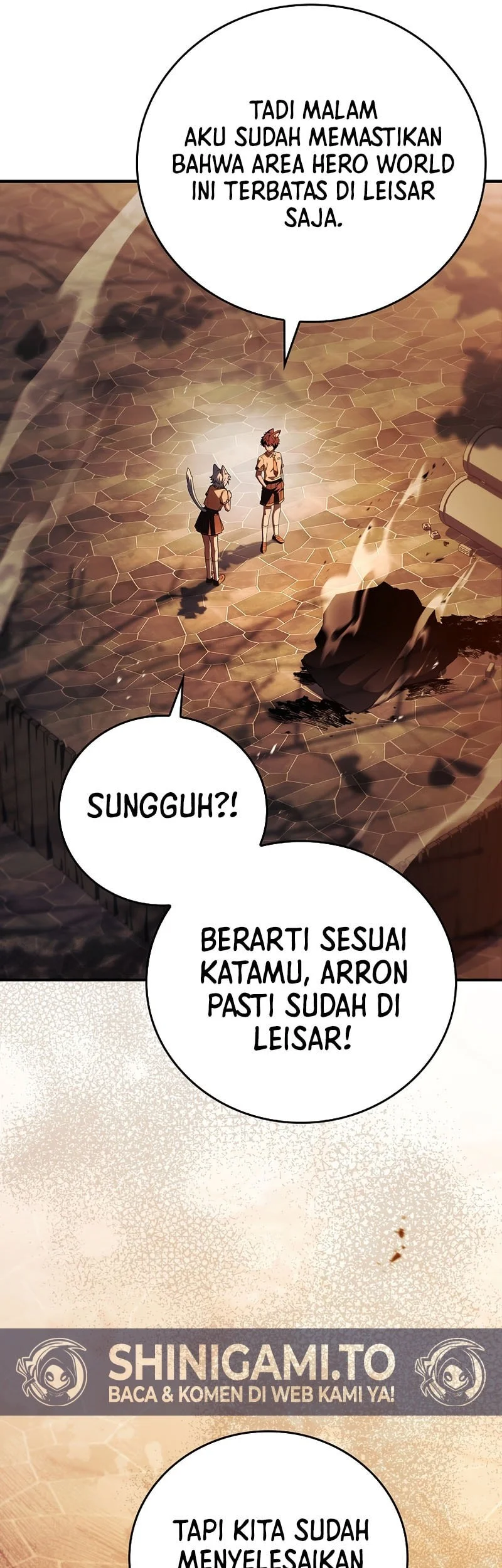 The Legendary Hero Is An Academy Honors Student Chapter 67 Gambar 66