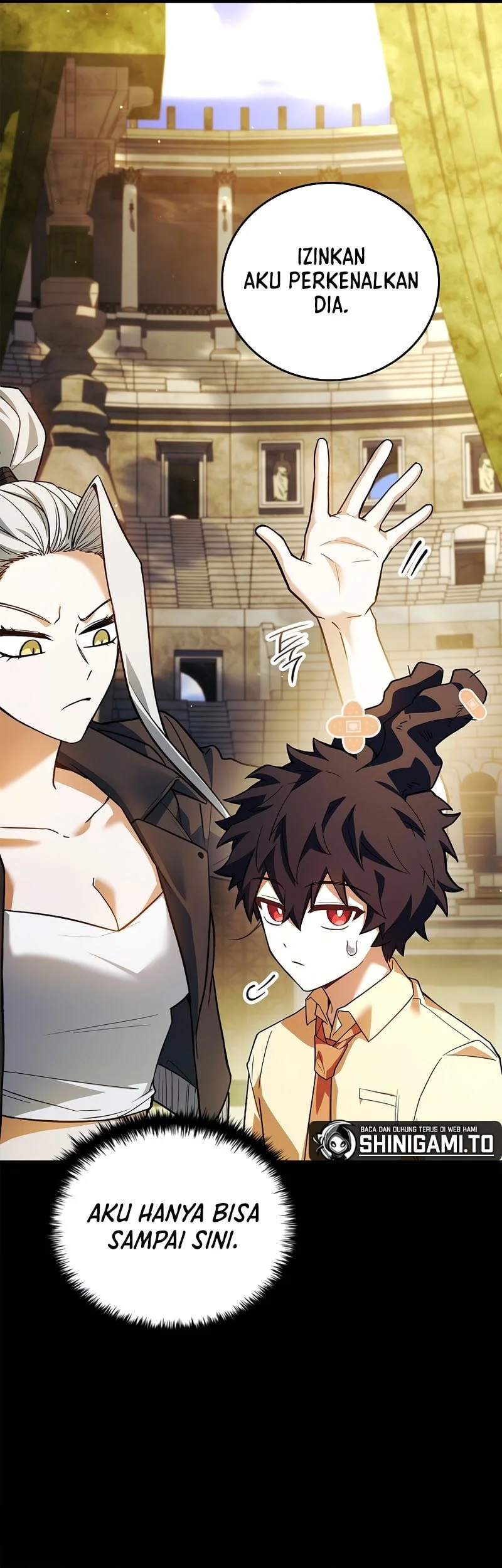 The Legendary Hero Is An Academy Honors Student Chapter 70 Gambar 34