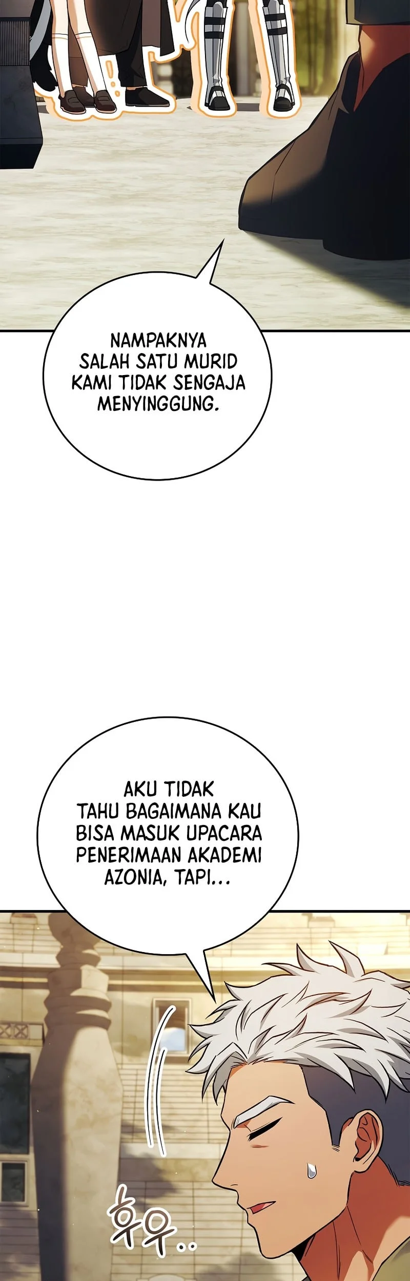 The Legendary Hero Is An Academy Honors Student Chapter 70 Gambar 32