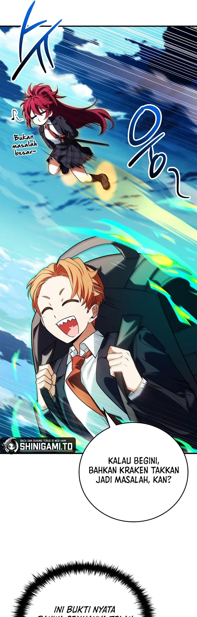 The Legendary Hero Is An Academy Honors Student Chapter 72 Gambar 35