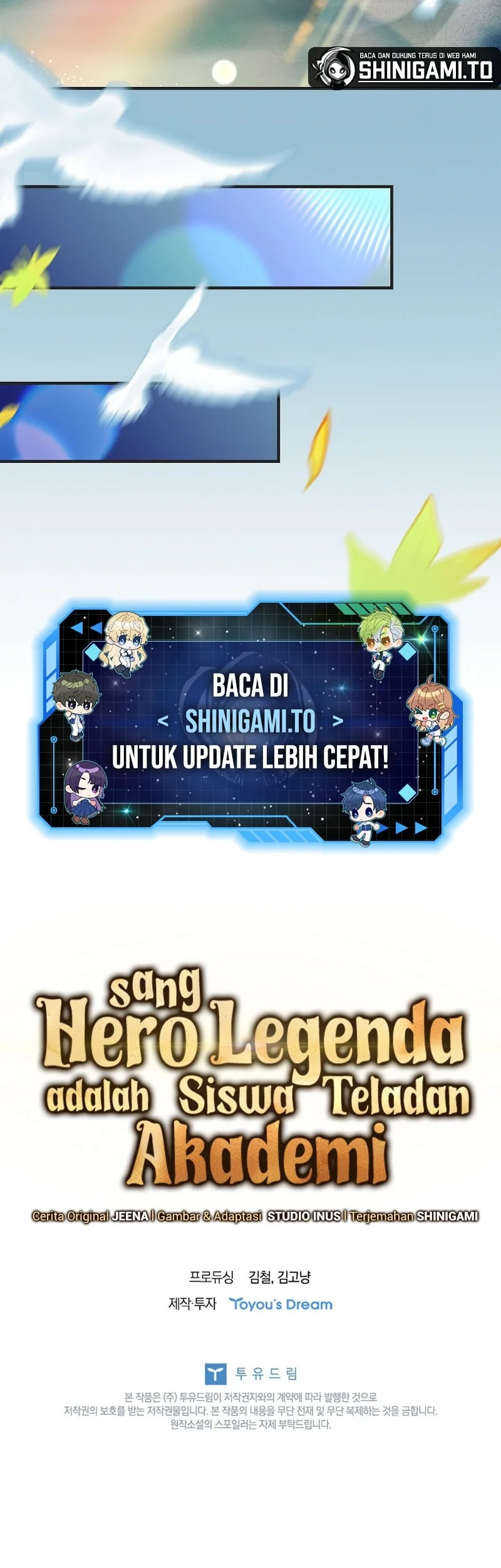 The Legendary Hero Is An Academy Honors Student Chapter 72 Gambar 95