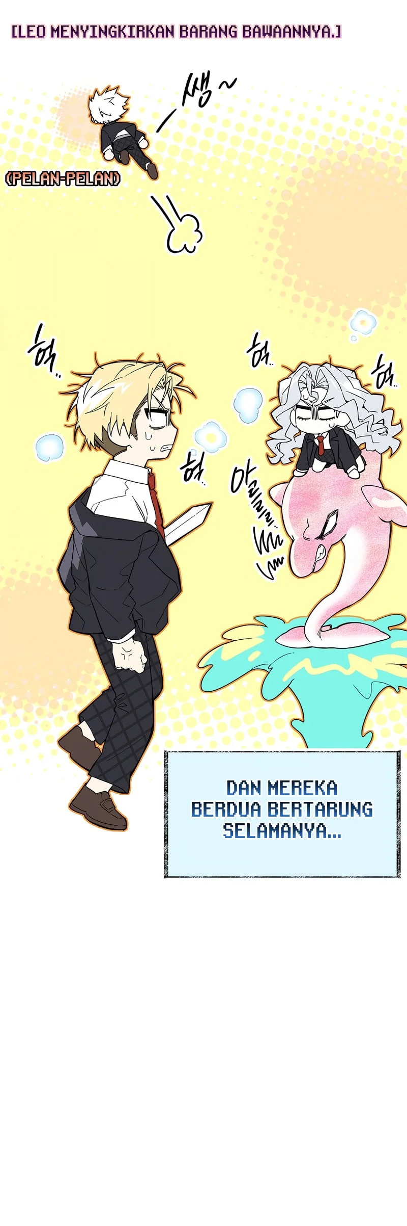 The Legendary Hero Is An Academy Honors Student Chapter 72 Gambar 96