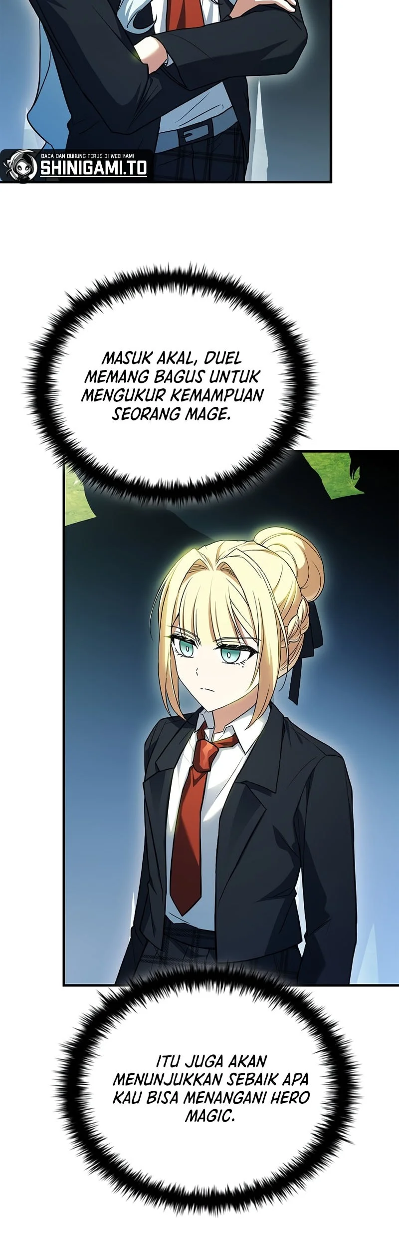 The Legendary Hero Is An Academy Honors Student Chapter 74 Gambar 36