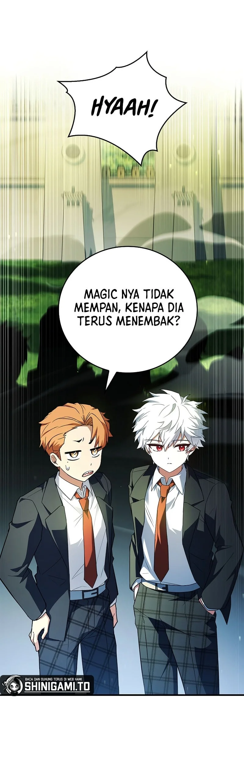 The Legendary Hero Is An Academy Honors Student Chapter 74 Gambar 55