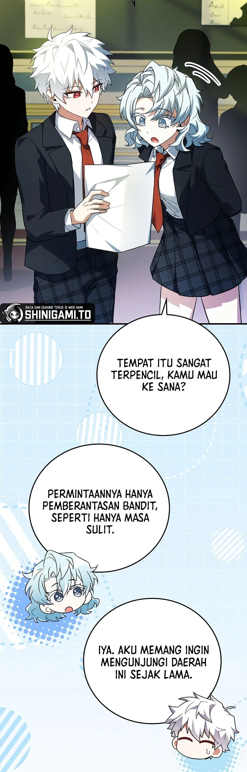 The Legendary Hero Is An Academy Honors Student Chapter 75 Gambar 91