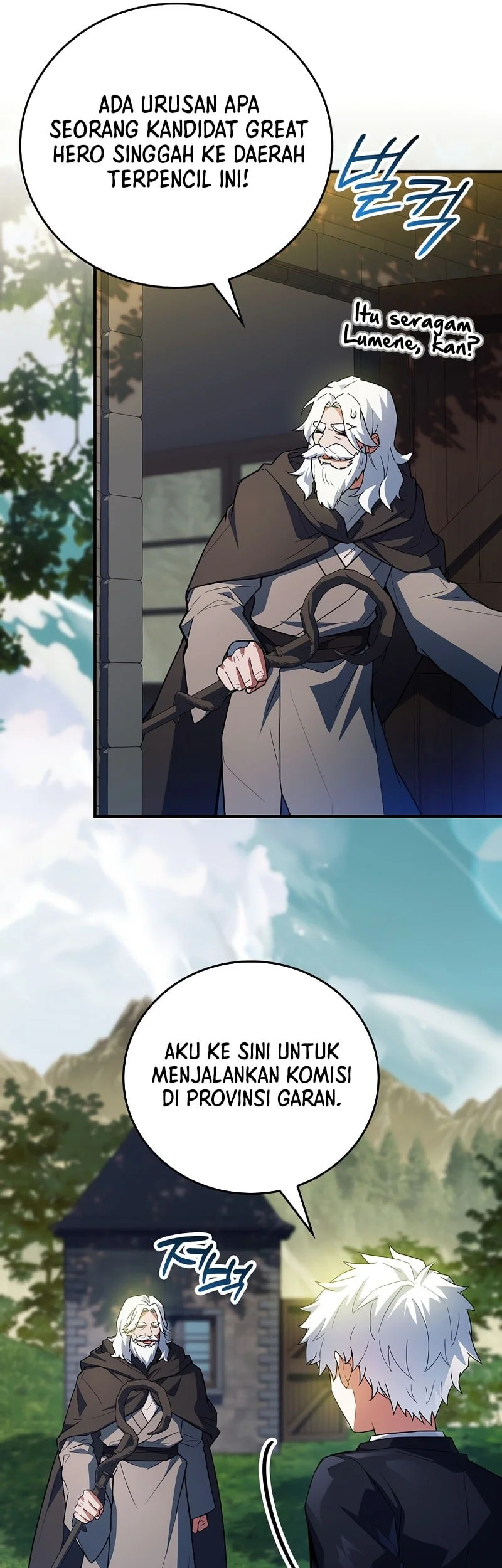 The Legendary Hero Is An Academy Honors Student Chapter 76 Gambar 34