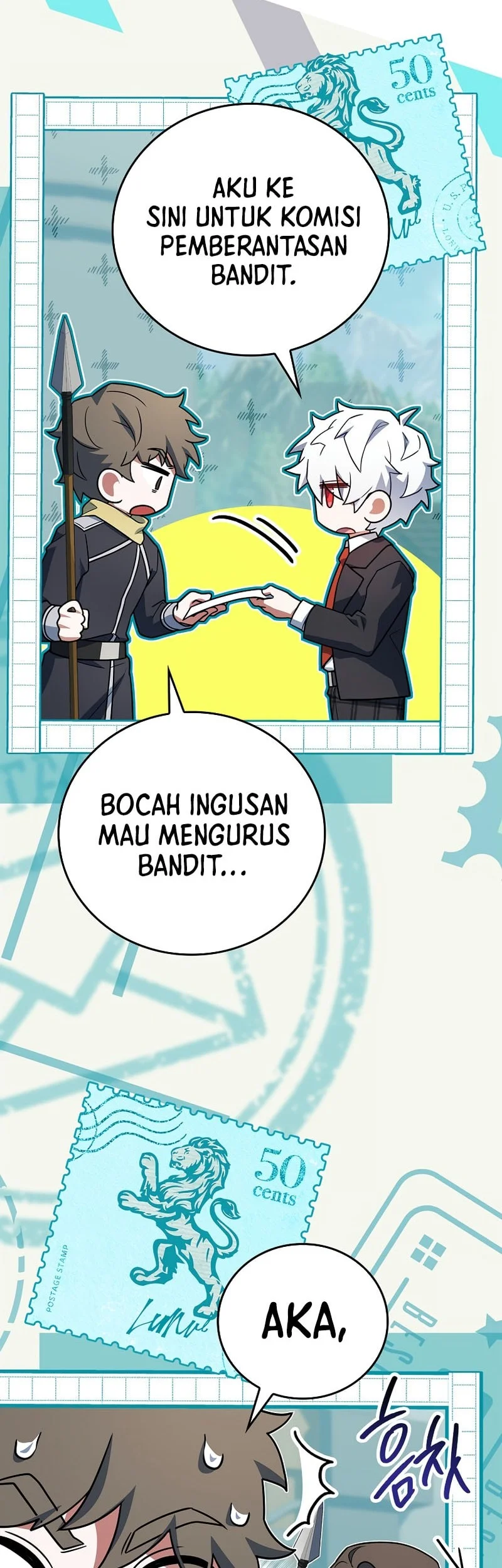 The Legendary Hero Is An Academy Honors Student Chapter 76 Gambar 39