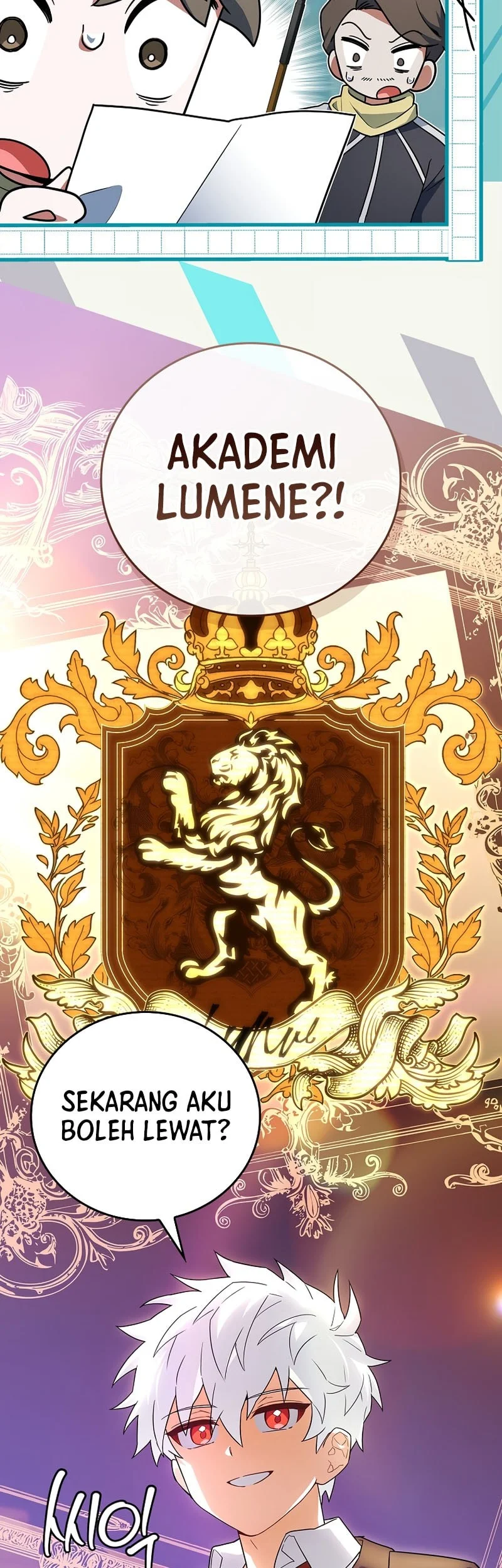 The Legendary Hero Is An Academy Honors Student Chapter 76 Gambar 40