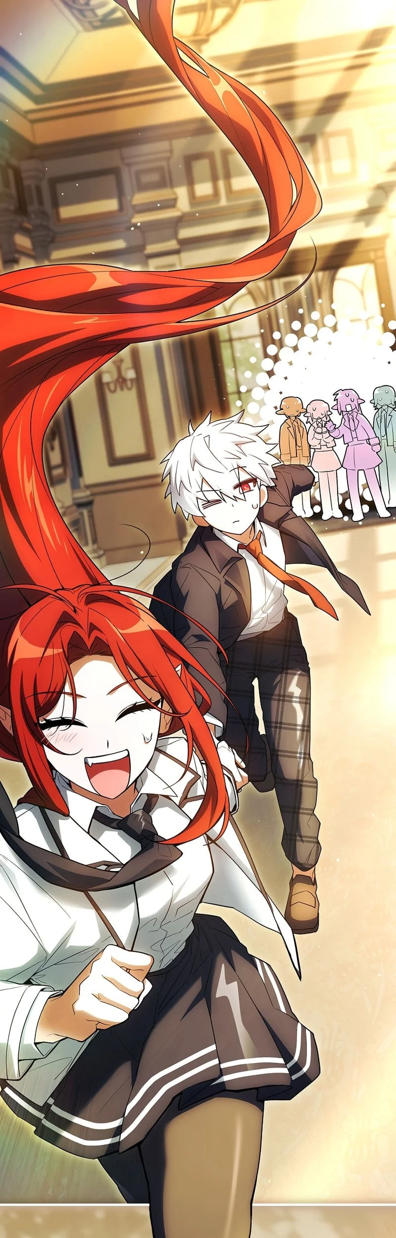 The Legendary Hero Is An Academy Honors Student Chapter 76 Gambar 60