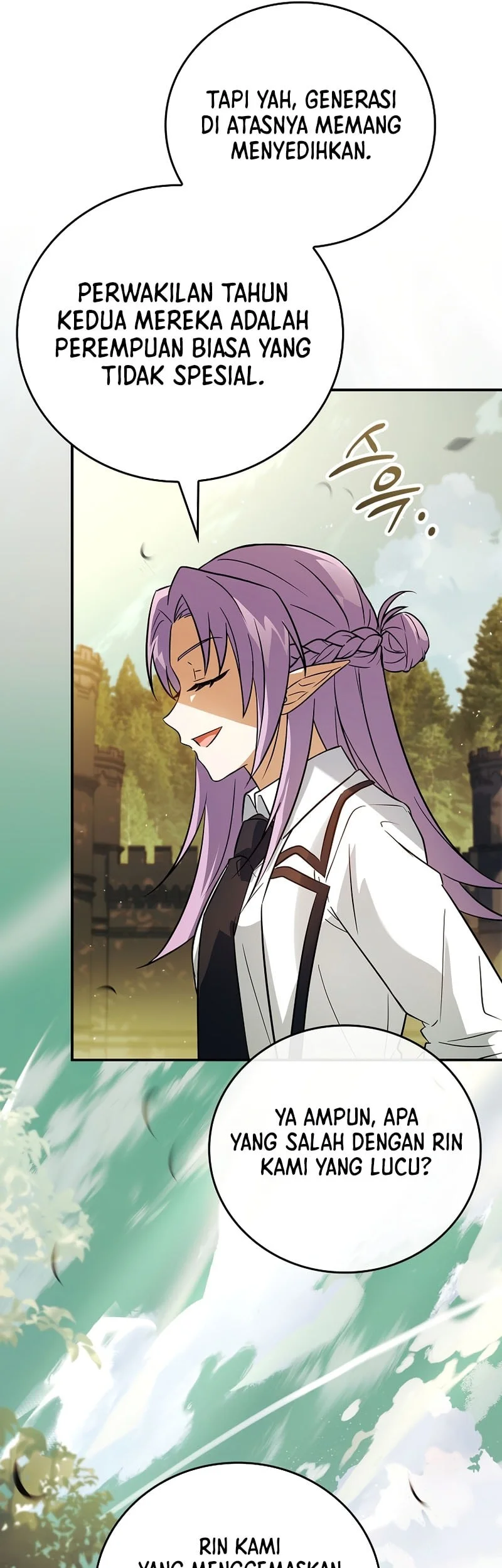 The Legendary Hero Is An Academy Honors Student Chapter 76 Gambar 73