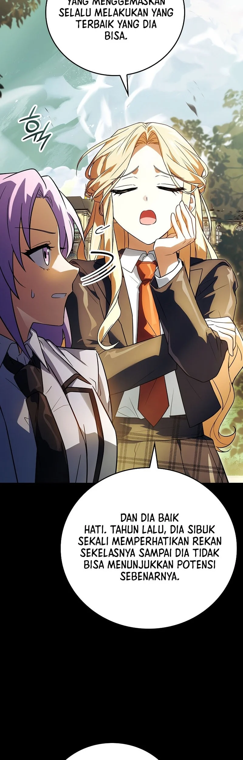 The Legendary Hero Is An Academy Honors Student Chapter 76 Gambar 74