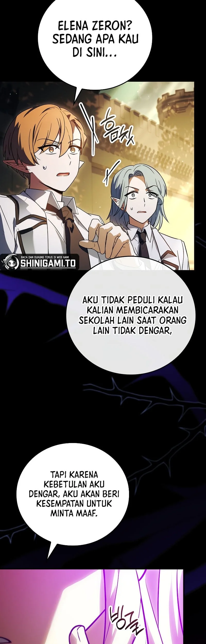 The Legendary Hero Is An Academy Honors Student Chapter 76 Gambar 75