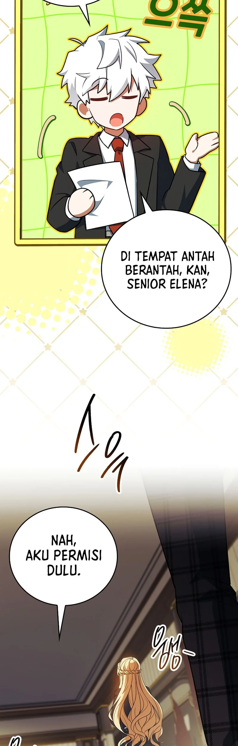 The Legendary Hero Is An Academy Honors Student Chapter 76 Gambar 16