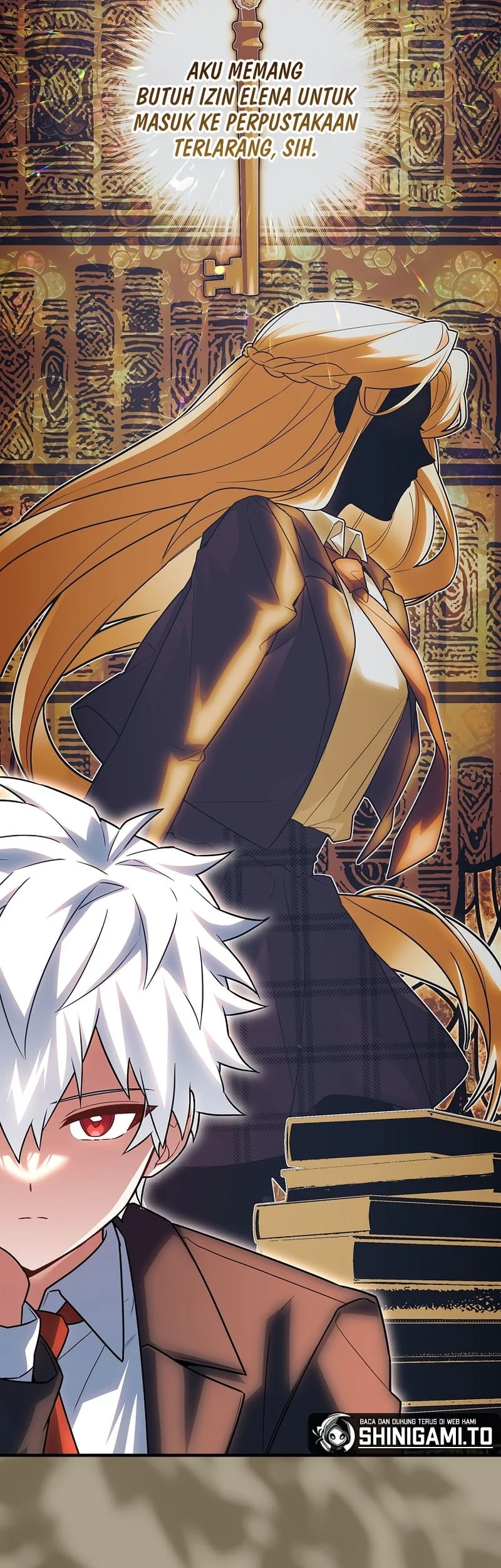 The Legendary Hero Is An Academy Honors Student Chapter 76 Gambar 27