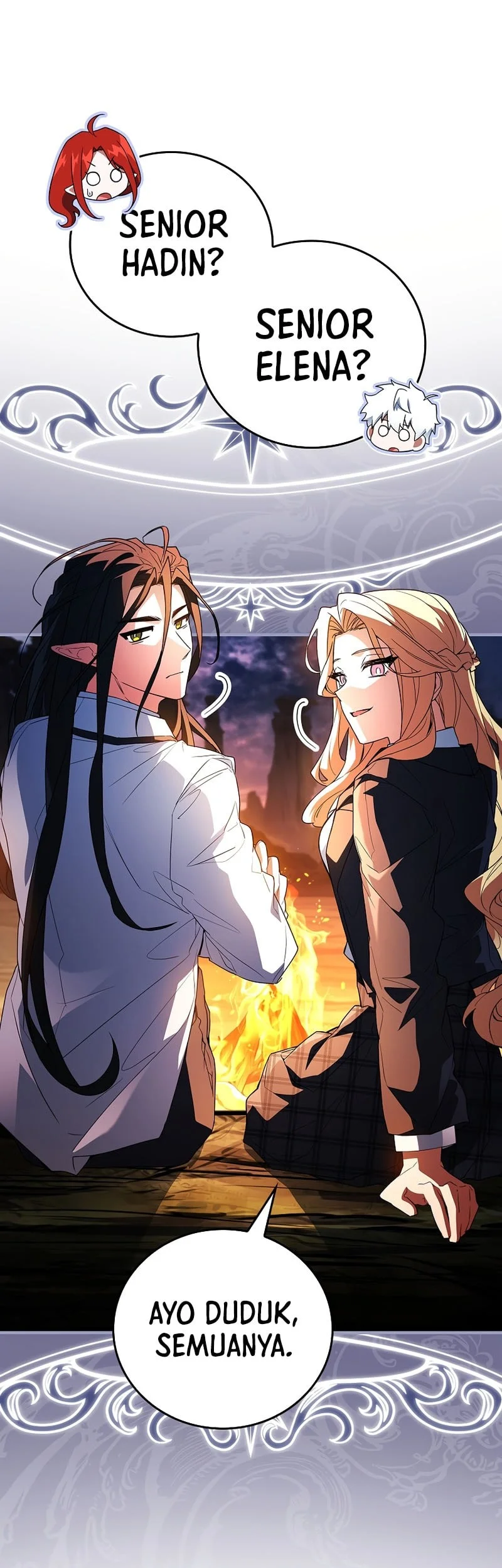 The Legendary Hero Is An Academy Honors Student Chapter 77 Gambar 47