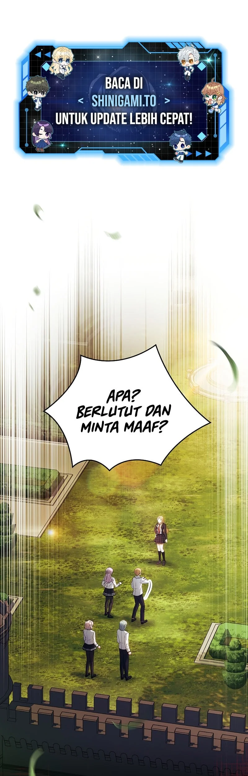 Manhwa The Legendary Hero Is An Academy Honors Student Chapter 77 gambar 2