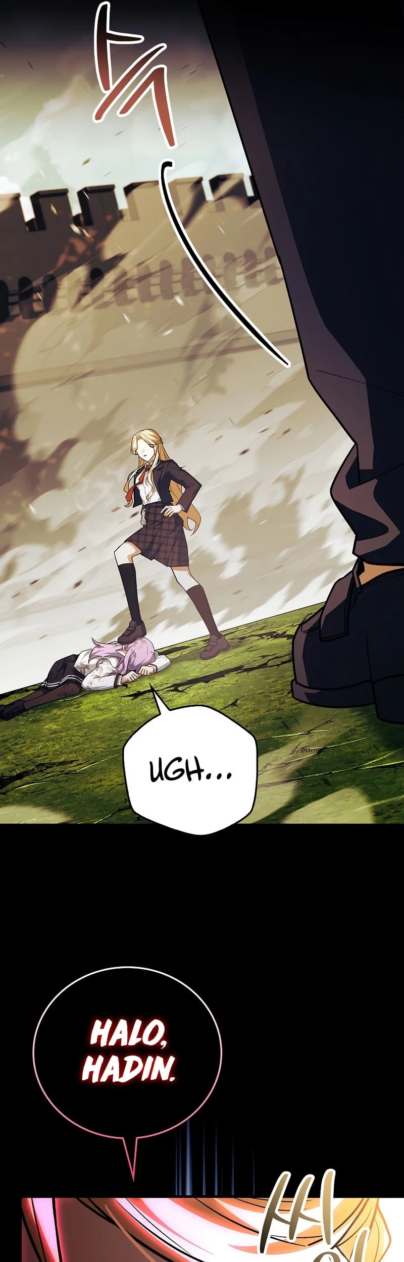 The Legendary Hero Is An Academy Honors Student Chapter 77 Gambar 17