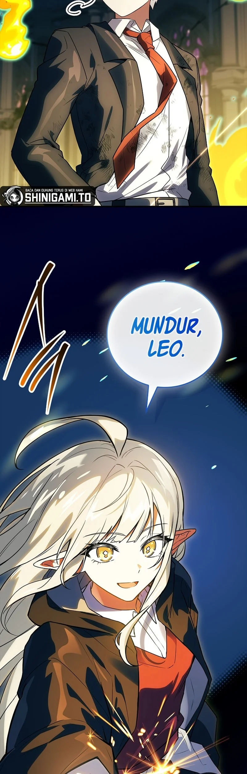 The Legendary Hero Is An Academy Honors Student Chapter 84 Gambar 77