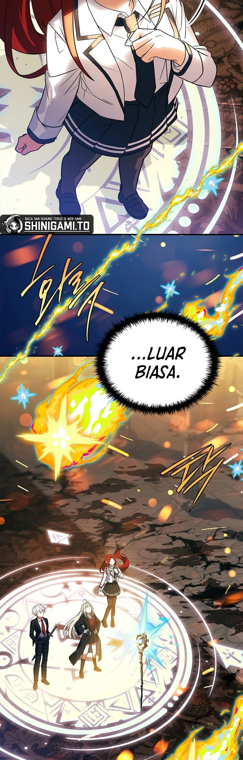 The Legendary Hero Is An Academy Honors Student Chapter 84 Gambar 81