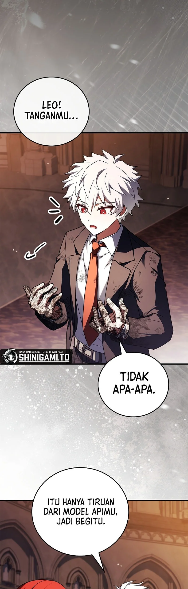 The Legendary Hero Is An Academy Honors Student Chapter 85 Gambar 84