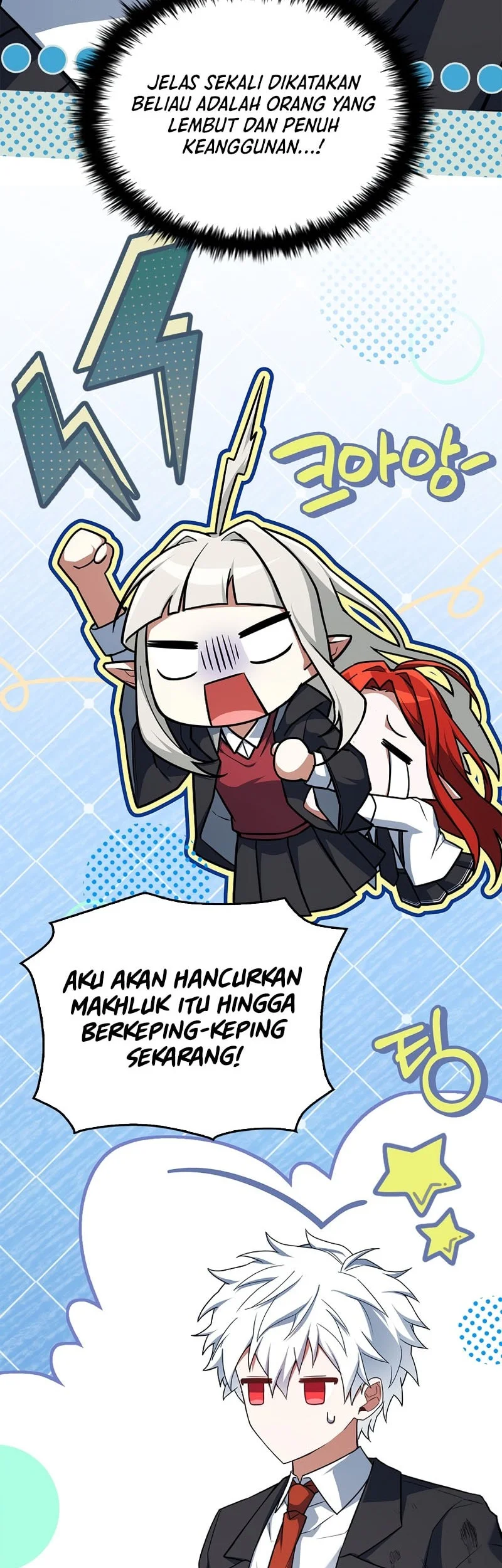 The Legendary Hero Is An Academy Honors Student Chapter 85 Gambar 96