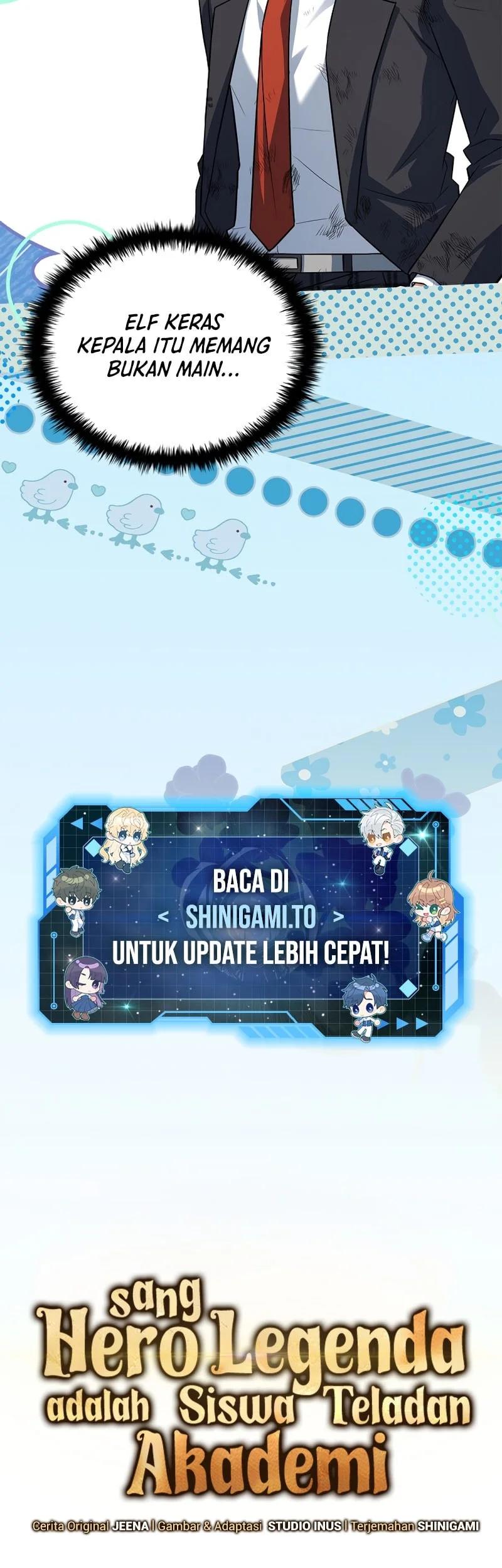 The Legendary Hero Is An Academy Honors Student Chapter 85 Gambar 97