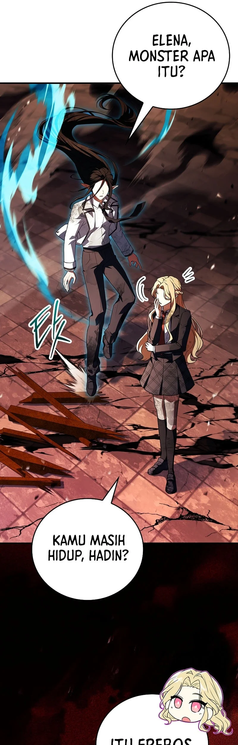 The Legendary Hero Is An Academy Honors Student Chapter 86 Gambar 92