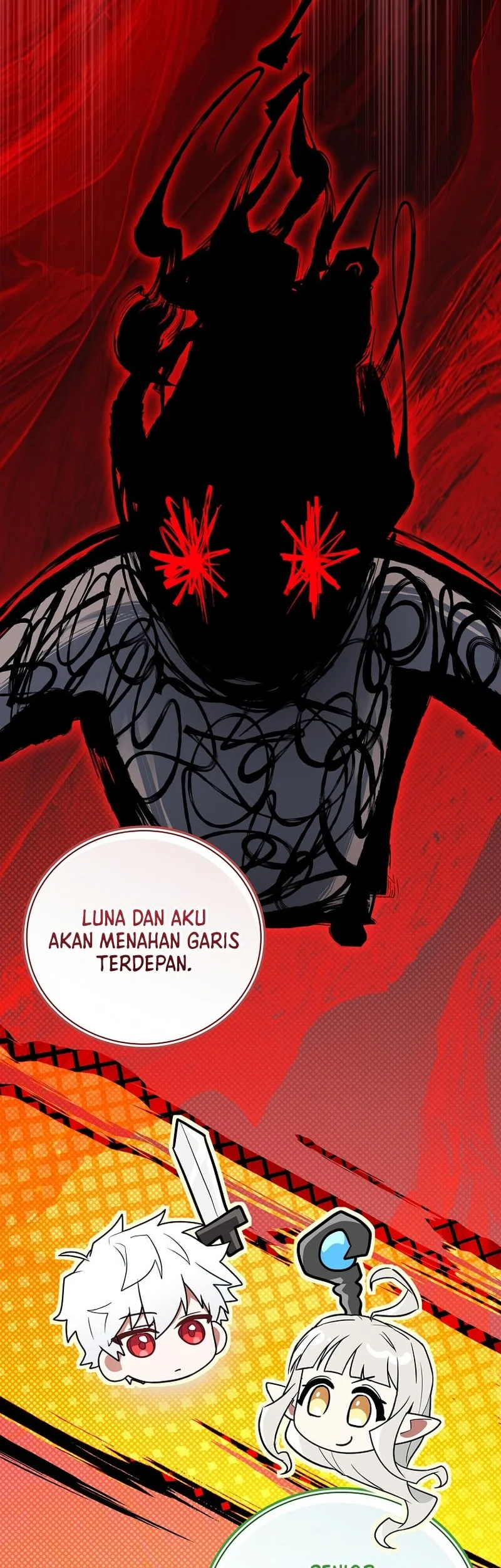 The Legendary Hero Is An Academy Honors Student Chapter 86 Gambar 97
