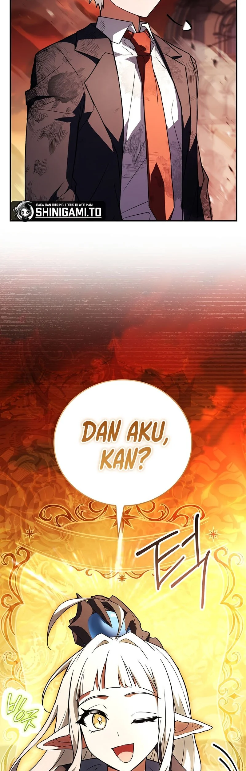 The Legendary Hero Is An Academy Honors Student Chapter 86 Gambar 102