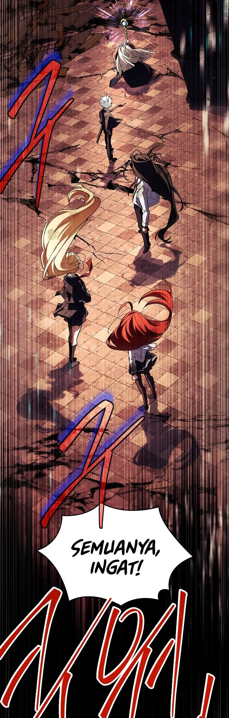 The Legendary Hero Is An Academy Honors Student Chapter 86 Gambar 105