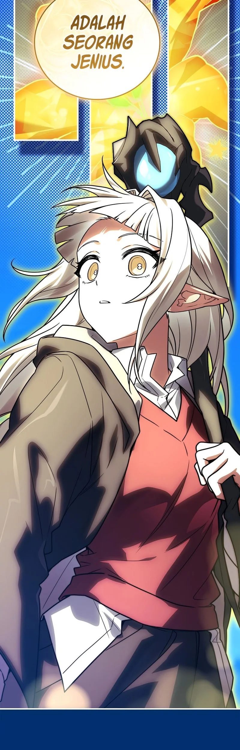 The Legendary Hero Is An Academy Honors Student Chapter 87 Gambar 88