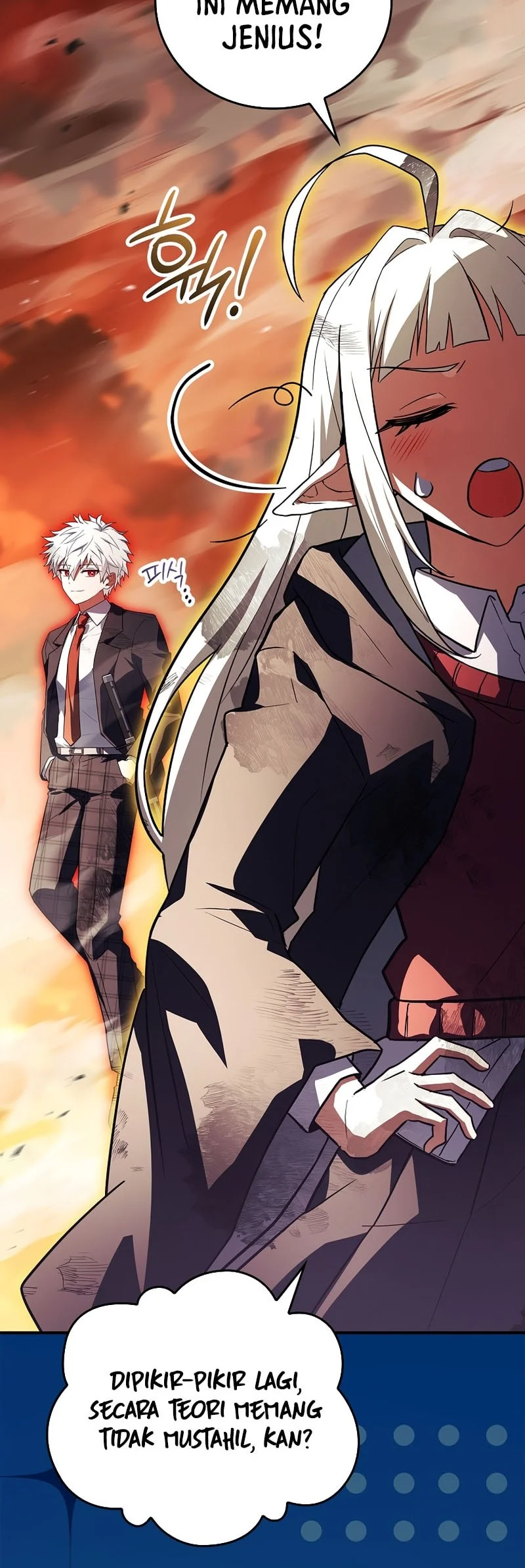 The Legendary Hero Is An Academy Honors Student Chapter 87 Gambar 90