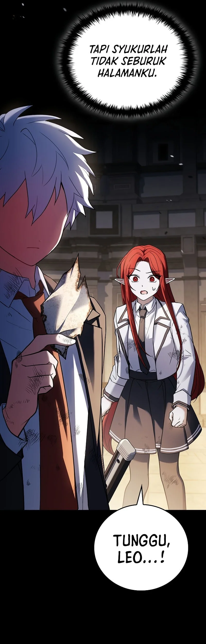 The Legendary Hero Is An Academy Honors Student Chapter 88 Gambar 85