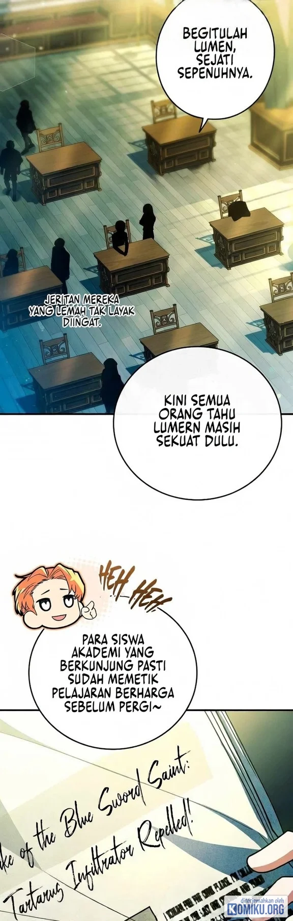 The Legendary Hero Is An Academy Honors Student Chapter 99 Gambar 54