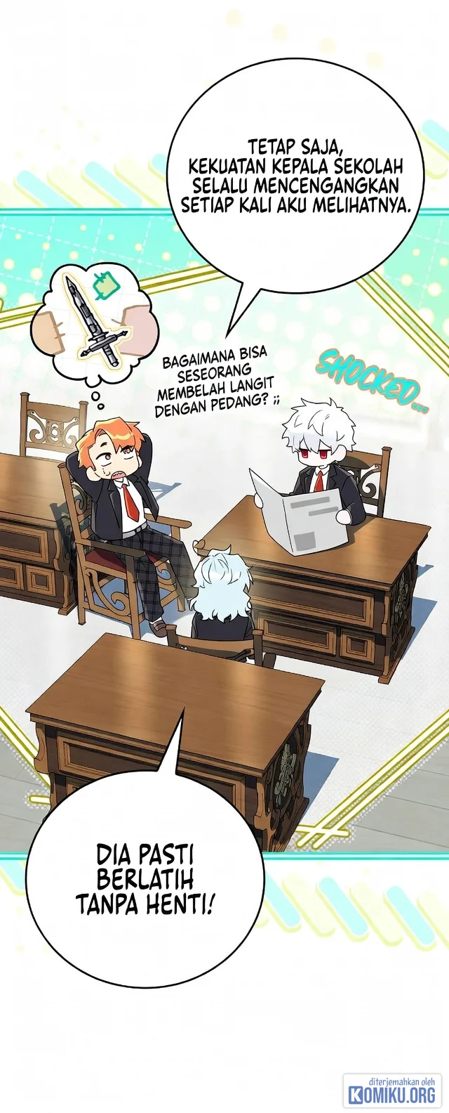 The Legendary Hero Is An Academy Honors Student Chapter 99 Gambar 56
