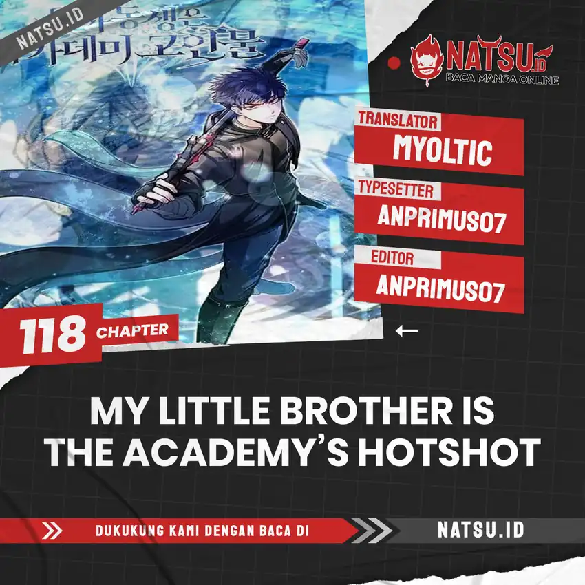 Komik The Little Brother Is the Academy’s Hotshot Chapter 118 gambar 1